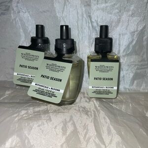 Bath & Body Works Wallflower refill Bulbs X3 PATIO SEASON NEW